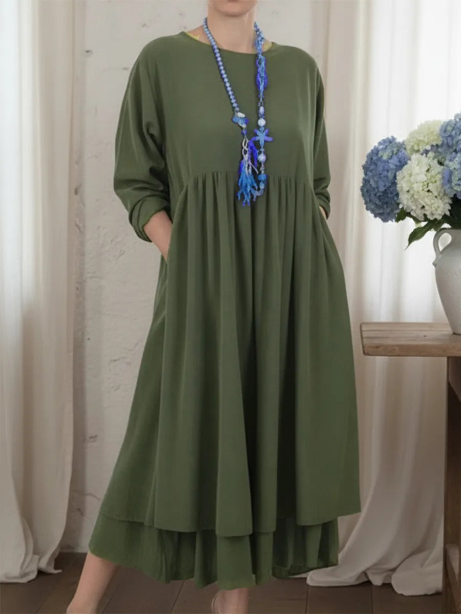 Melvaria | Relaxed Midi Dress - Image 4