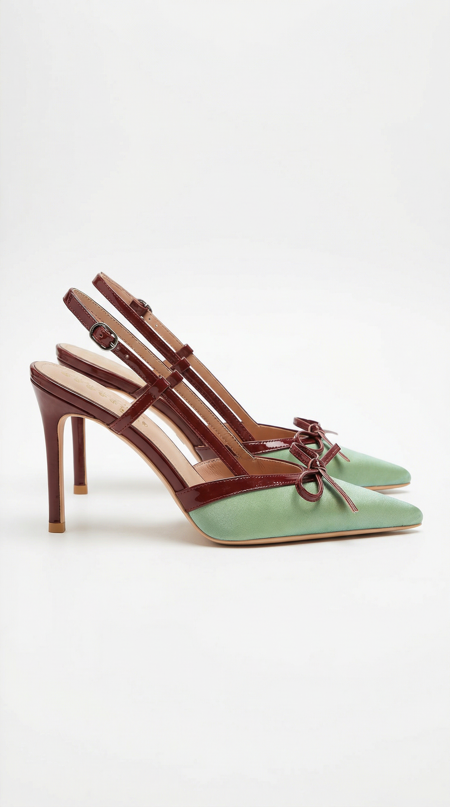 Satin Bow Pumps for Women - Elegant Evening Footwear - Stylish Dress Shoes - Image 4