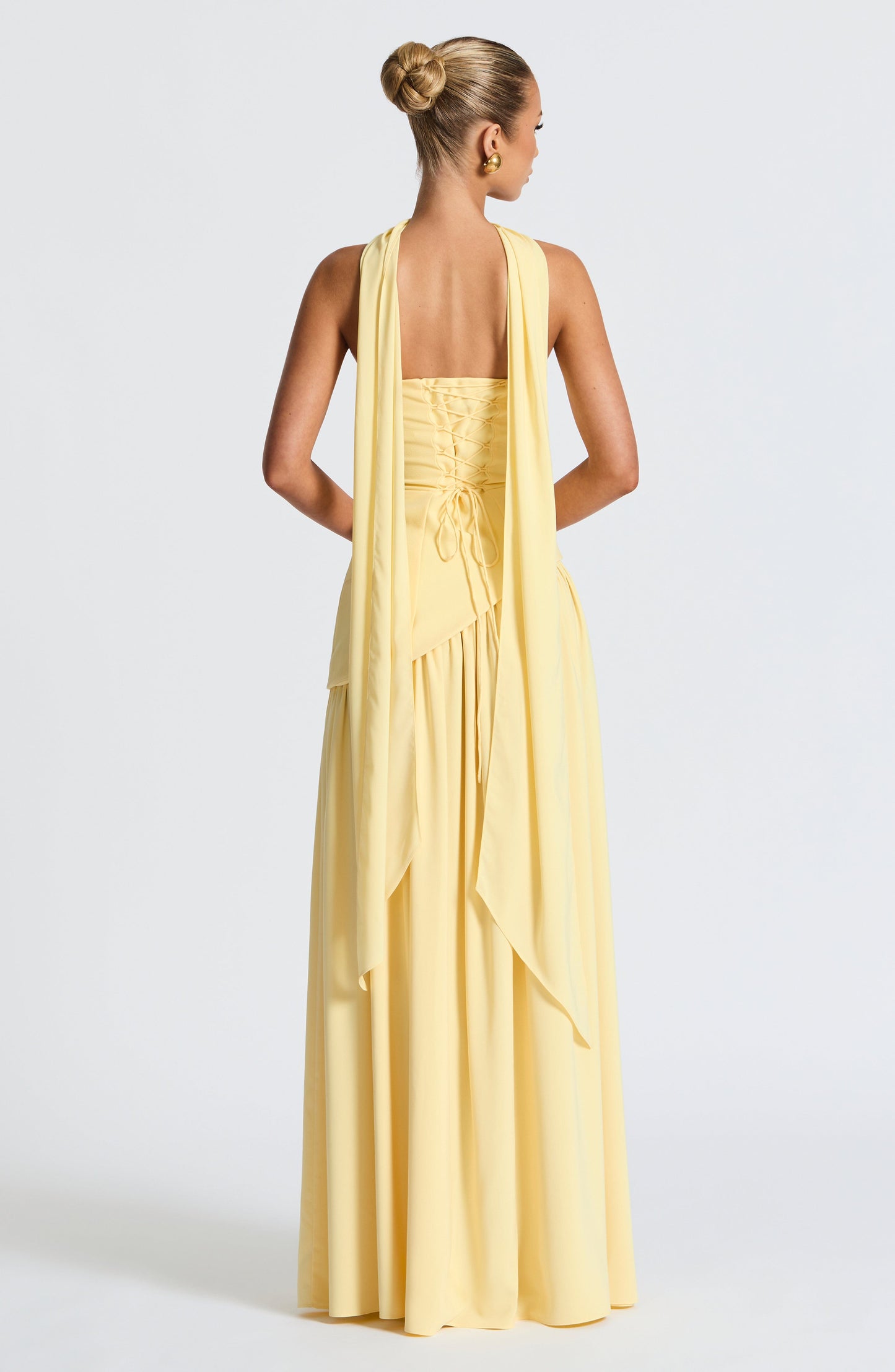 Strapless Maxi Dress in Lightweight Fabric for Summer Events and Casual Outings - Image 3