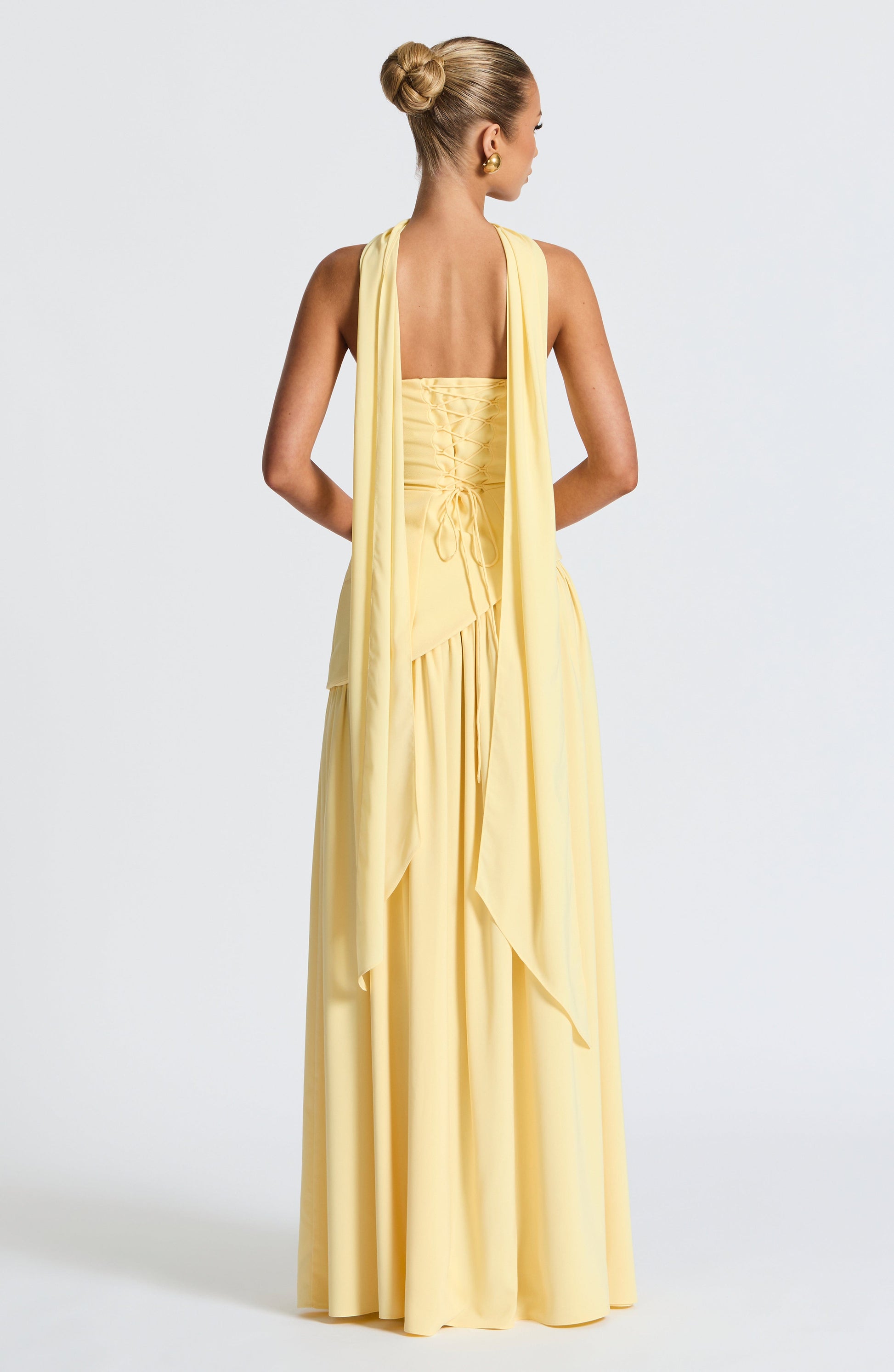 Strapless Maxi Dress in Lightweight Fabric for Summer Events and Casual Outings - Image 3