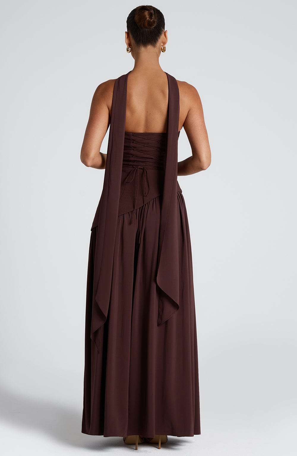 Strapless Maxi Dress in Lightweight Fabric for Summer Events and Casual Outings - Image 7