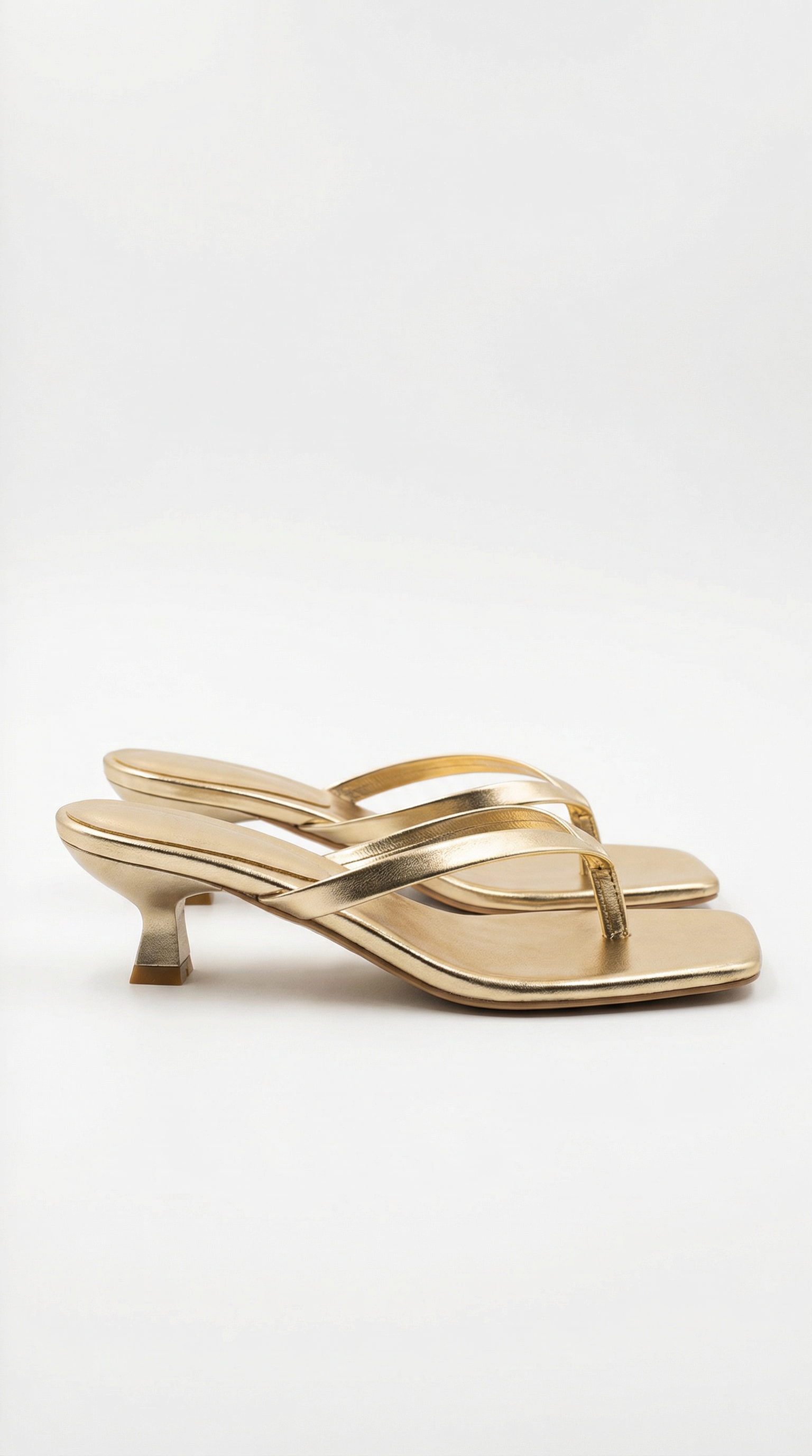 Thong Kitten Heeled Sandals for Women - Stylish and Comfortable Footwear - Image 4