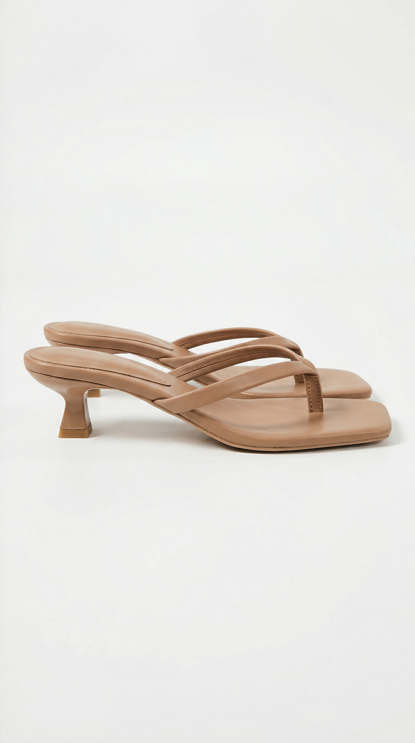 Thong Kitten Heeled Sandals for Women - Stylish and Comfortable Footwear - Image 7
