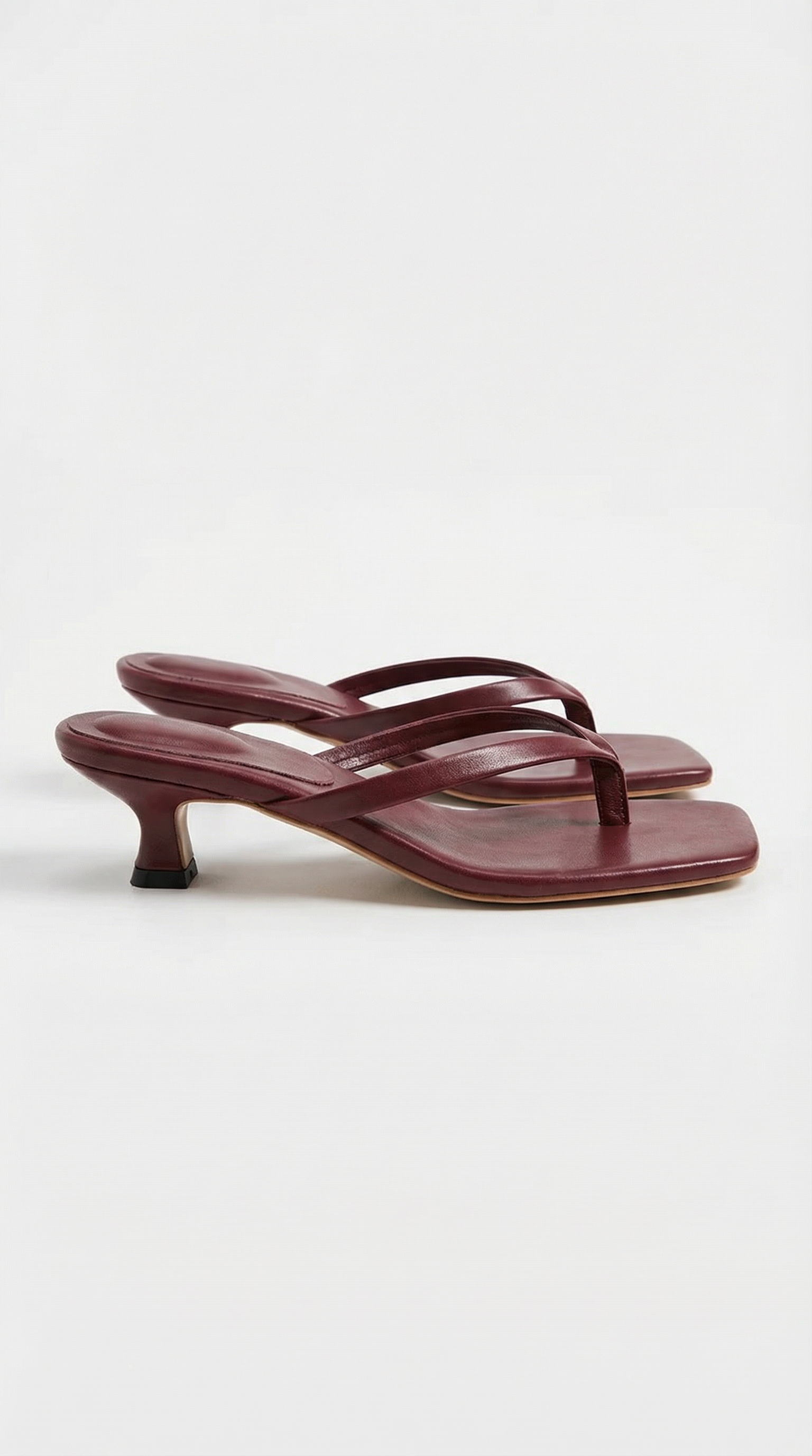 Thong Kitten Heeled Sandals for Women - Stylish and Comfortable Footwear - Image 13