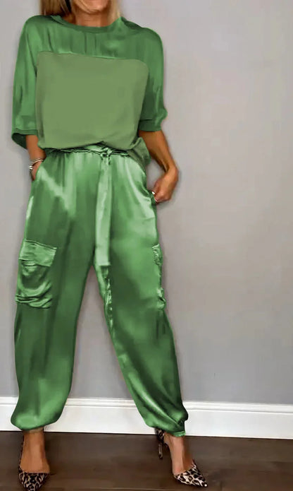 Averielle | Luxe Flowing Two Piece Set - Image 5