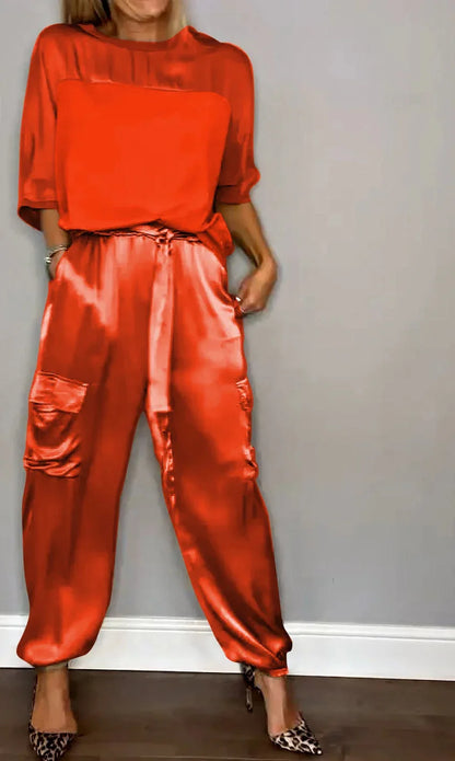Averielle | Luxe Flowing Two Piece Set - Image 6