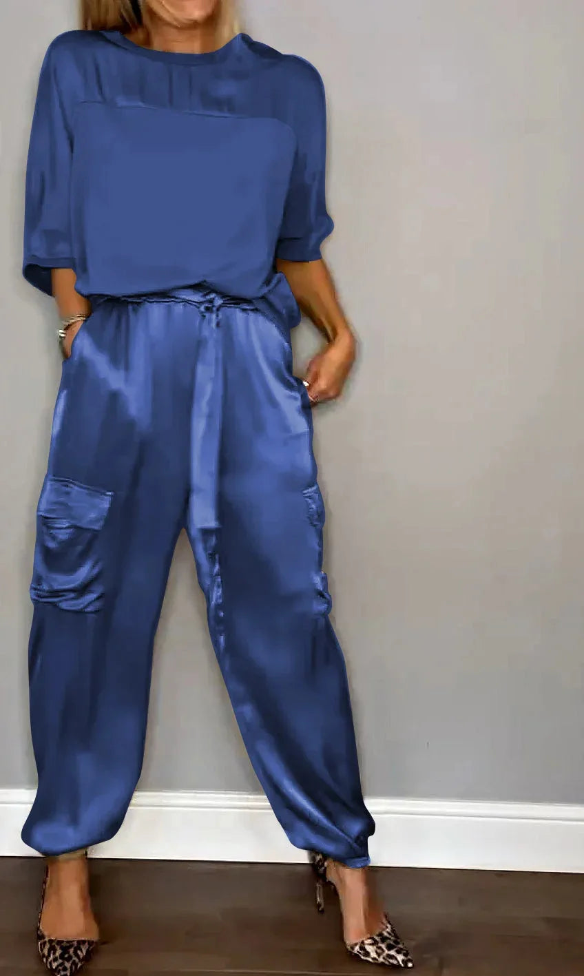 Averielle | Luxe Flowing Two Piece Set - Image 7