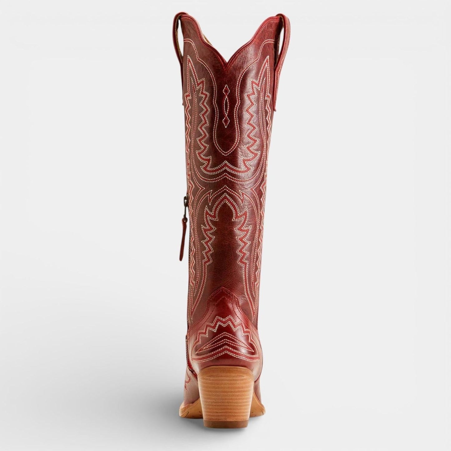 Knee High Vegan Leather Cowboy Boots for Women - Western Block Heel Design for Casual Wear - Image 11