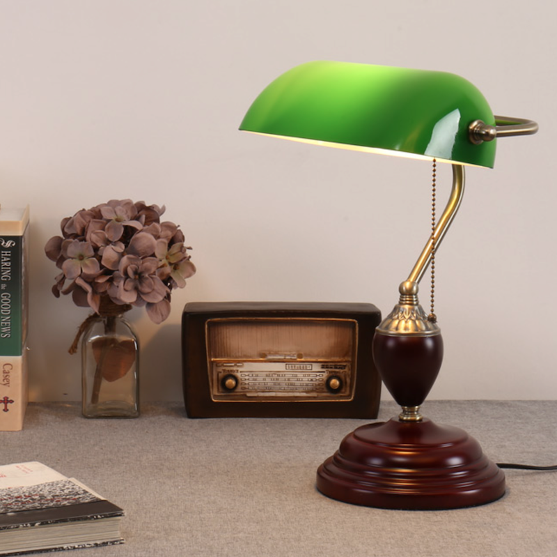 Vintage Desk Lamp | Adjustable Lighting Office Workspace-Table Lamp-Sasha Sydney