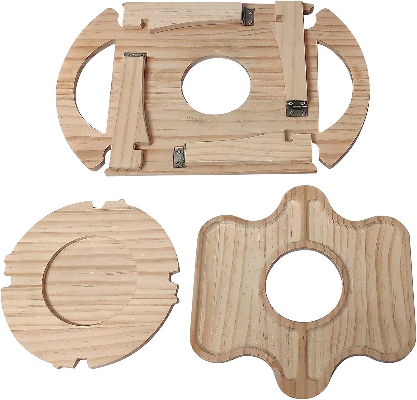 Wooden Wine Picnic Table | Folding Bottle Holder Outdoor Entertaining-Table-Sasha Sydney